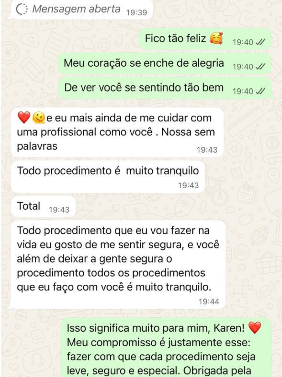 Screenshot do depoimento 2