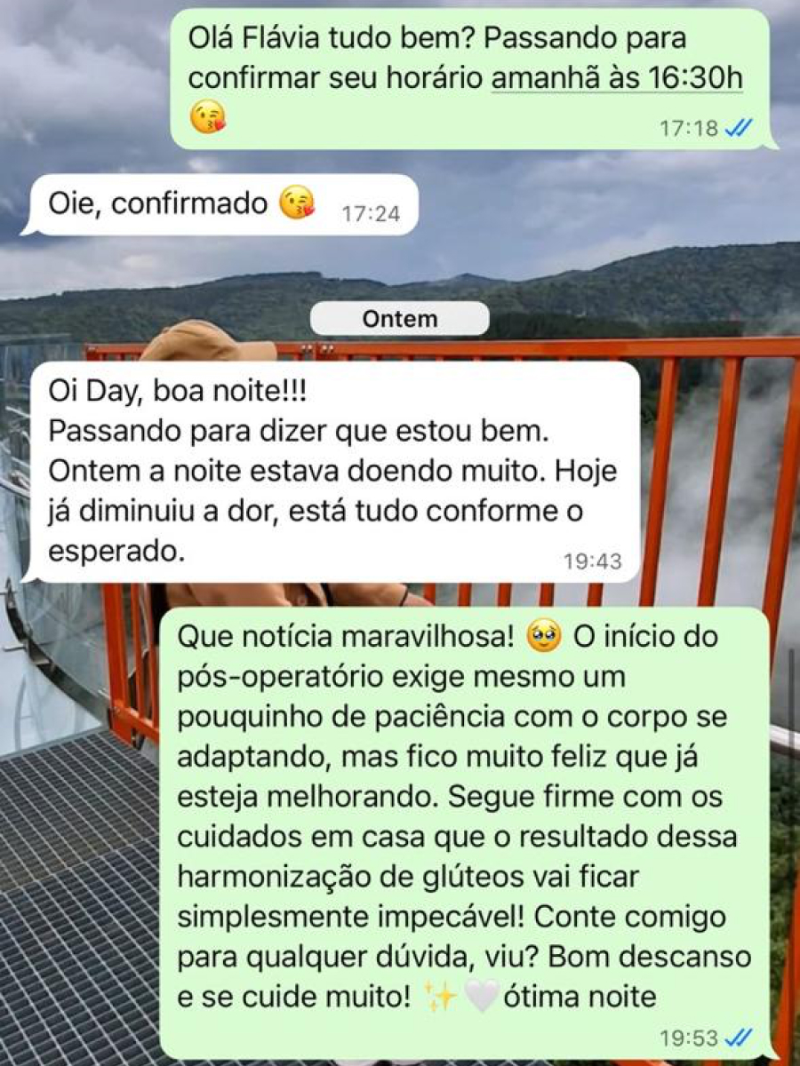 Screenshot do depoimento 5