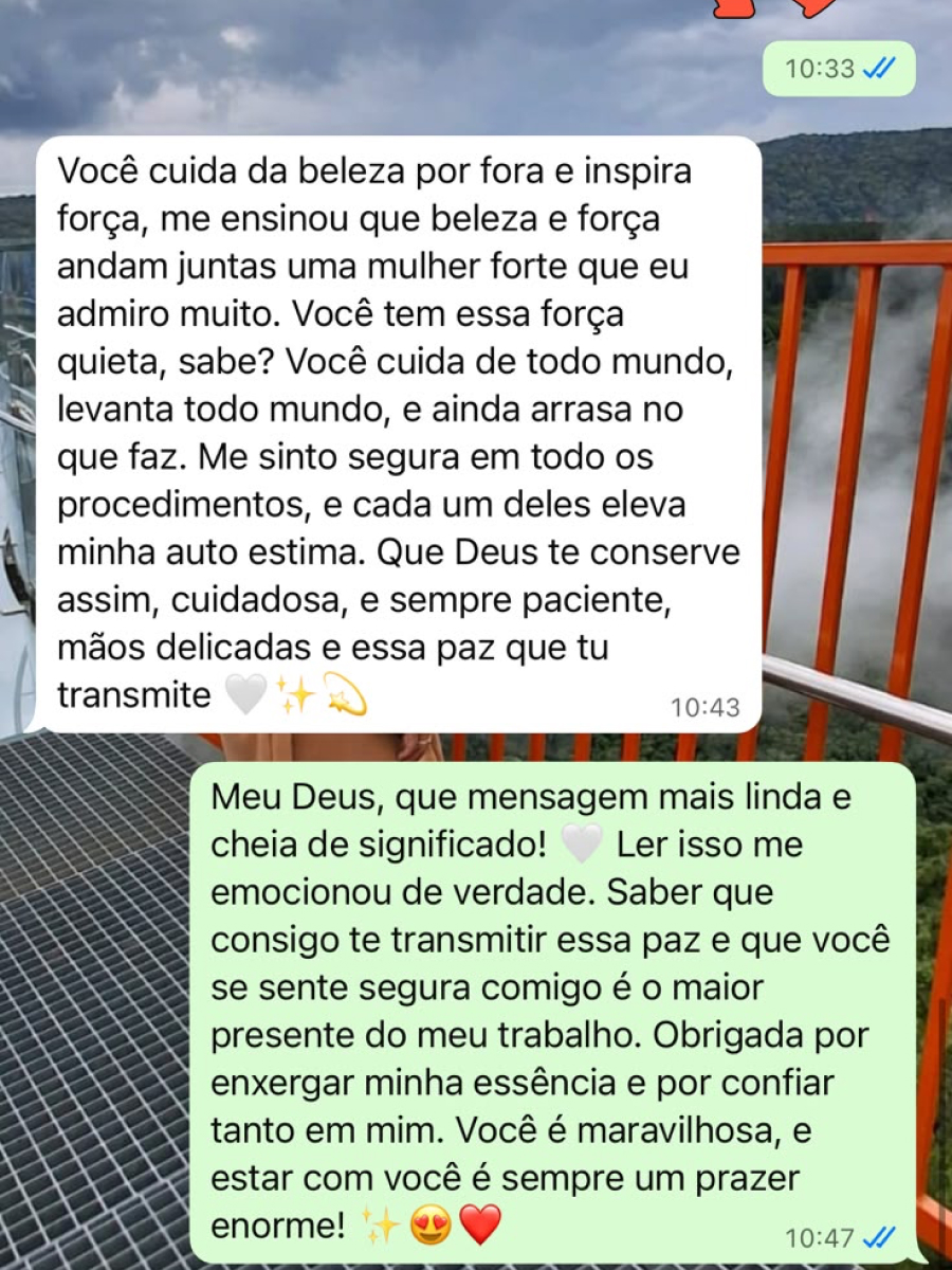 Screenshot do depoimento 6